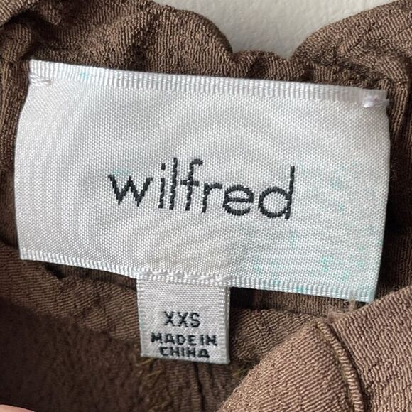 aritzia WILFRED | Marais Pant Olive Green Aritzia XXS - Picture 9 of 14